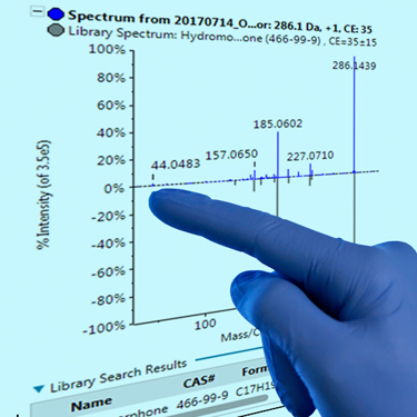 High Resolution MS/MS Spectral Library