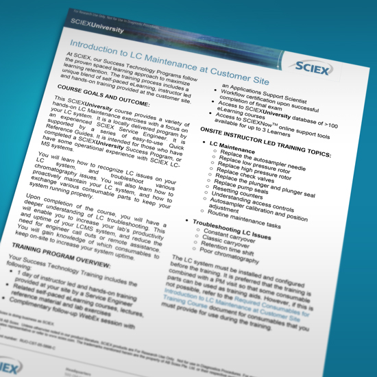 Introduction to LC Maintenance